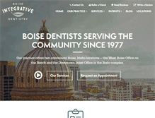 Tablet Screenshot of boise-dentist.com